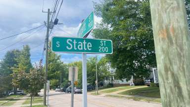 S State Street Sign