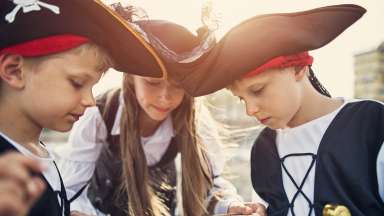 kids as pirates
