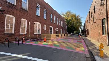 Image of Commerce Place Streetery in Raleigh 