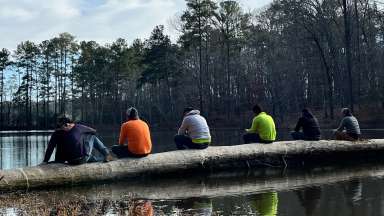 multiple guys fishing