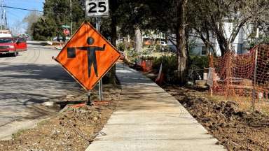 Brighton Road construction