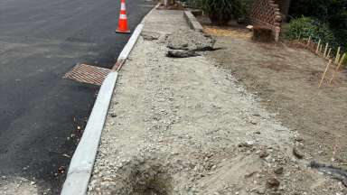 Park Drive Emergency Repair Completed