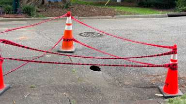 Dundar Road Sink Hole