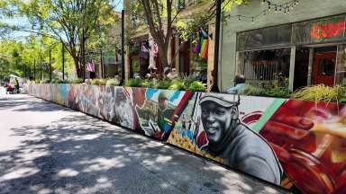 Streetery mural