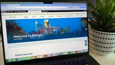 ask raleigh computer screen