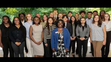 Cohort V Internship Group Picture of Students