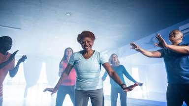 older people dancing