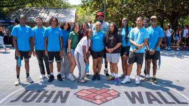 John Wall Family Foundation Family Reunion at Roberts Park image