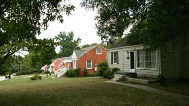 National Register of Historic Places (NRHP) - Image of homes in the district