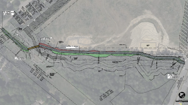 Louisburg Road Greenway Map