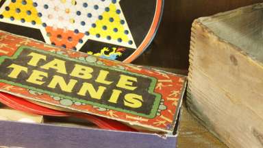 a photograph of popular games of yesteryear
