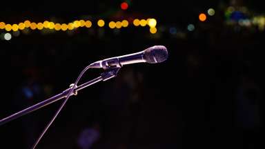 a microphone