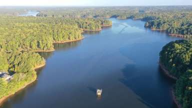 Ariel picture of Falls Lake