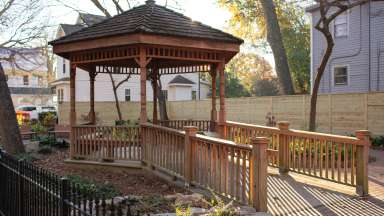 Vallie Henderson Park gazebo