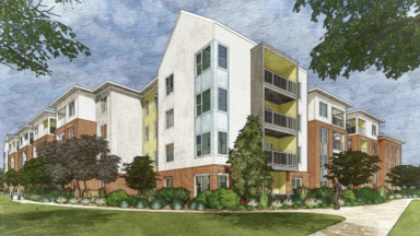 duplex village rendering