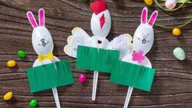 crafts made to look like bunnies