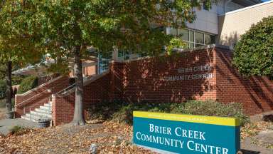 the front of Brier Creek Community Center