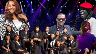 collage of gospel singers