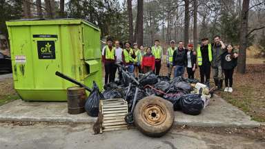 Worthdale Stream Cleanup