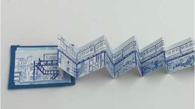 a foldable art
