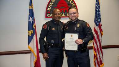 RPD sergeant receives award