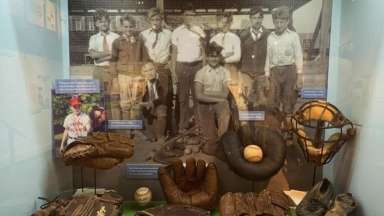 baseball artifacts for city of raleigh museum