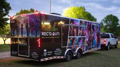 the mobile recreation trailer