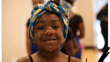 Smiling Face Youth African Dancer