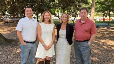 Lisa Schiffbauer, Kris Nikfar, Kimberly Siran, and Mark Heinicke