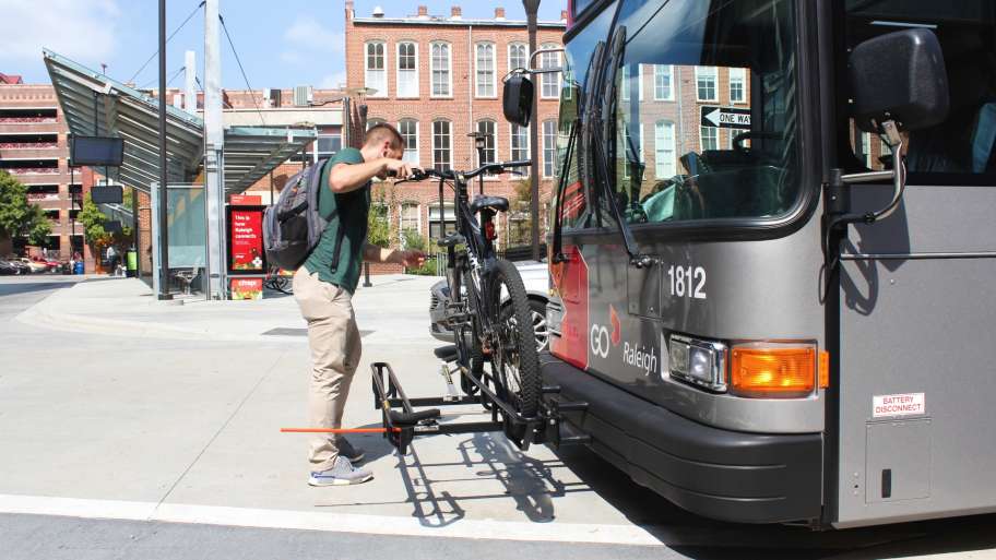 Bikes on Buses | Raleighnc.gov