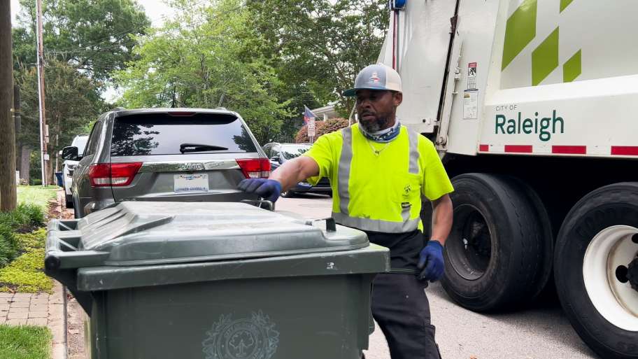 city of raleigh trash pickup july 4