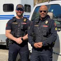 Lt. Matthew Slocum and Sgt. John Hood