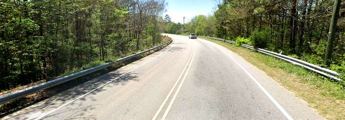 Old Wake Forest Road, before construction
