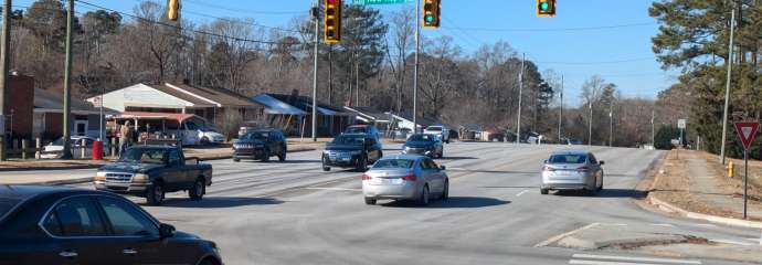 New Hope Road and Buffaloe