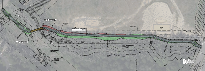 Louisburg Road Greenway Map