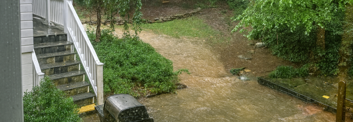Weldon Place Flooding