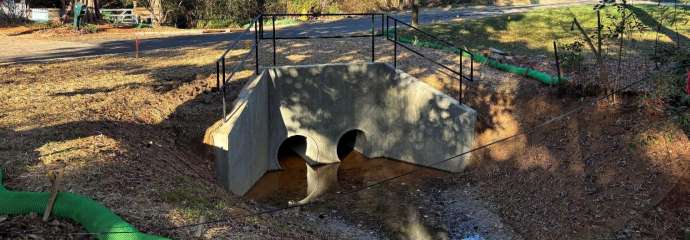 Dunbar Road New headwall