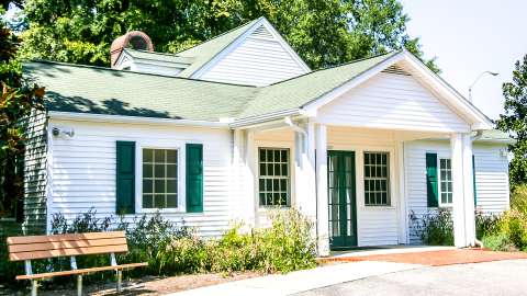 This is the cottage at Anderson Point Park.