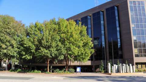 front view of the raleigh municipal building
