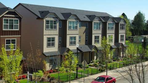 row of townhouses