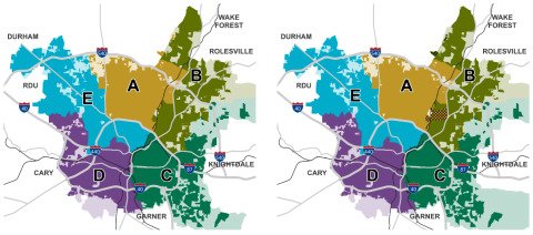 Redistricting - Side by Side Scenario One