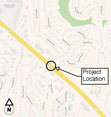 Glenwood avenue vicinity map