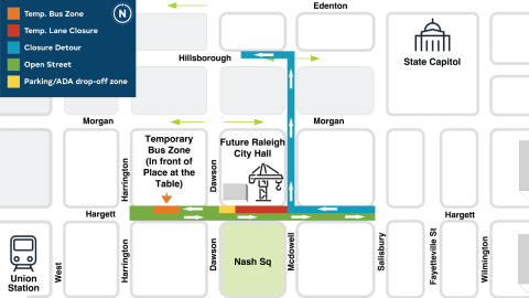 Hargett Street Closure