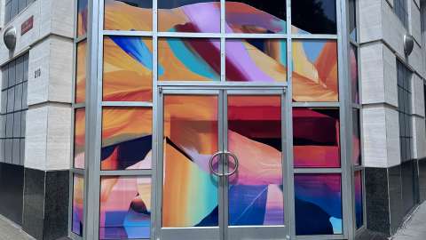 One Exchange Plaza - Vinyl Artwork
