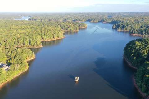 Ariel picture of Falls Lake