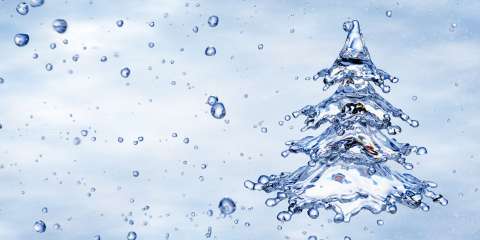 Water Holiday Christmas Tree