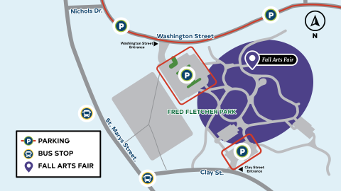 Parking map