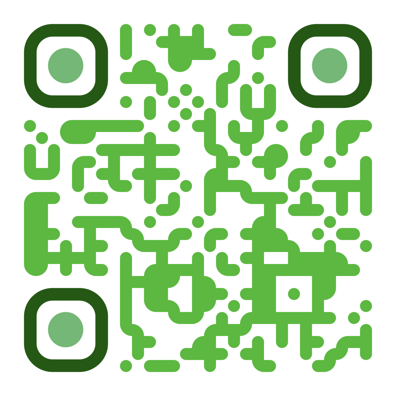 A QR code that directs to christinaperkins.com/artists where you can list to Jon Lawrence's new work “The Piece”
