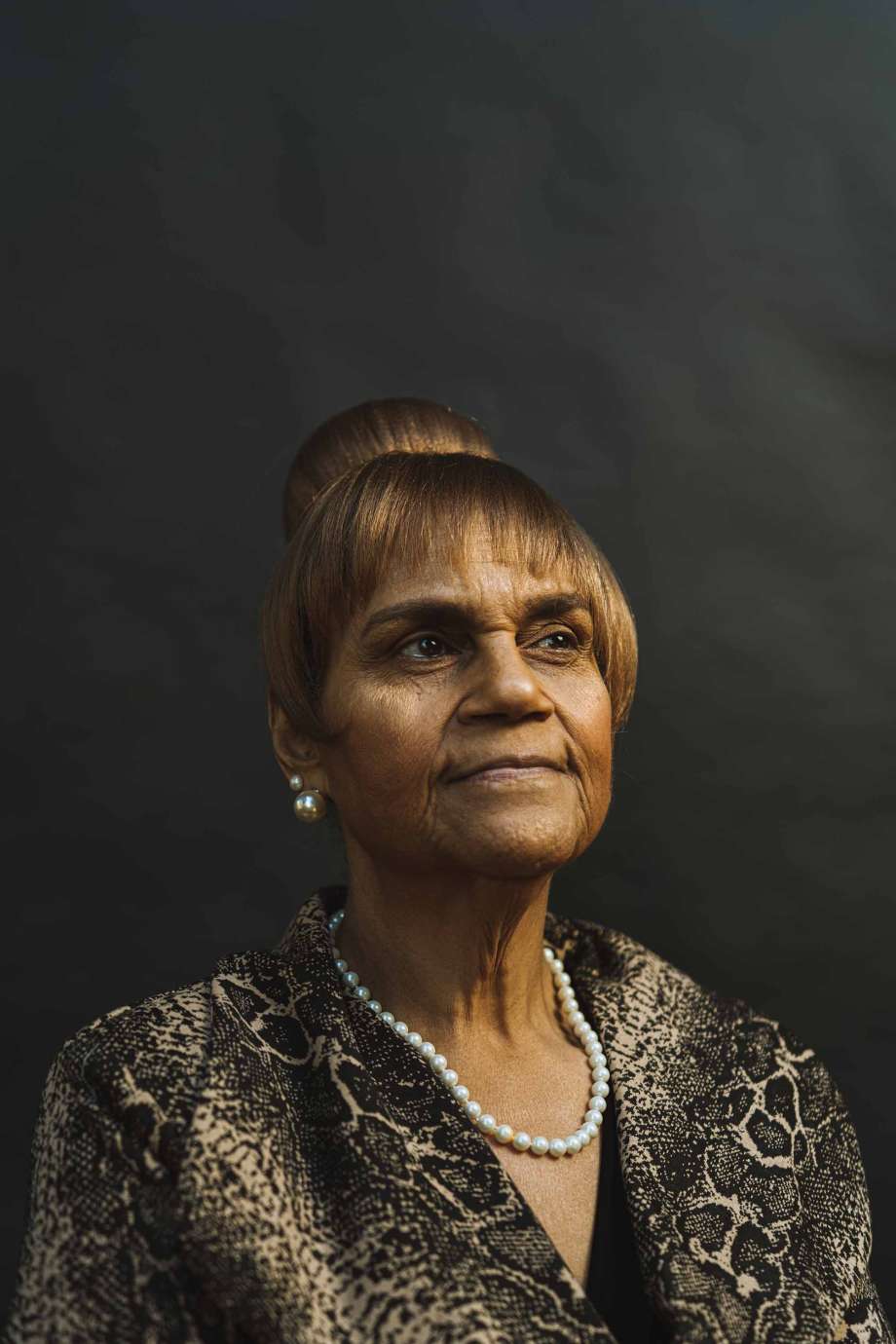 A portrait photograph of Edith Jenkins Debnam