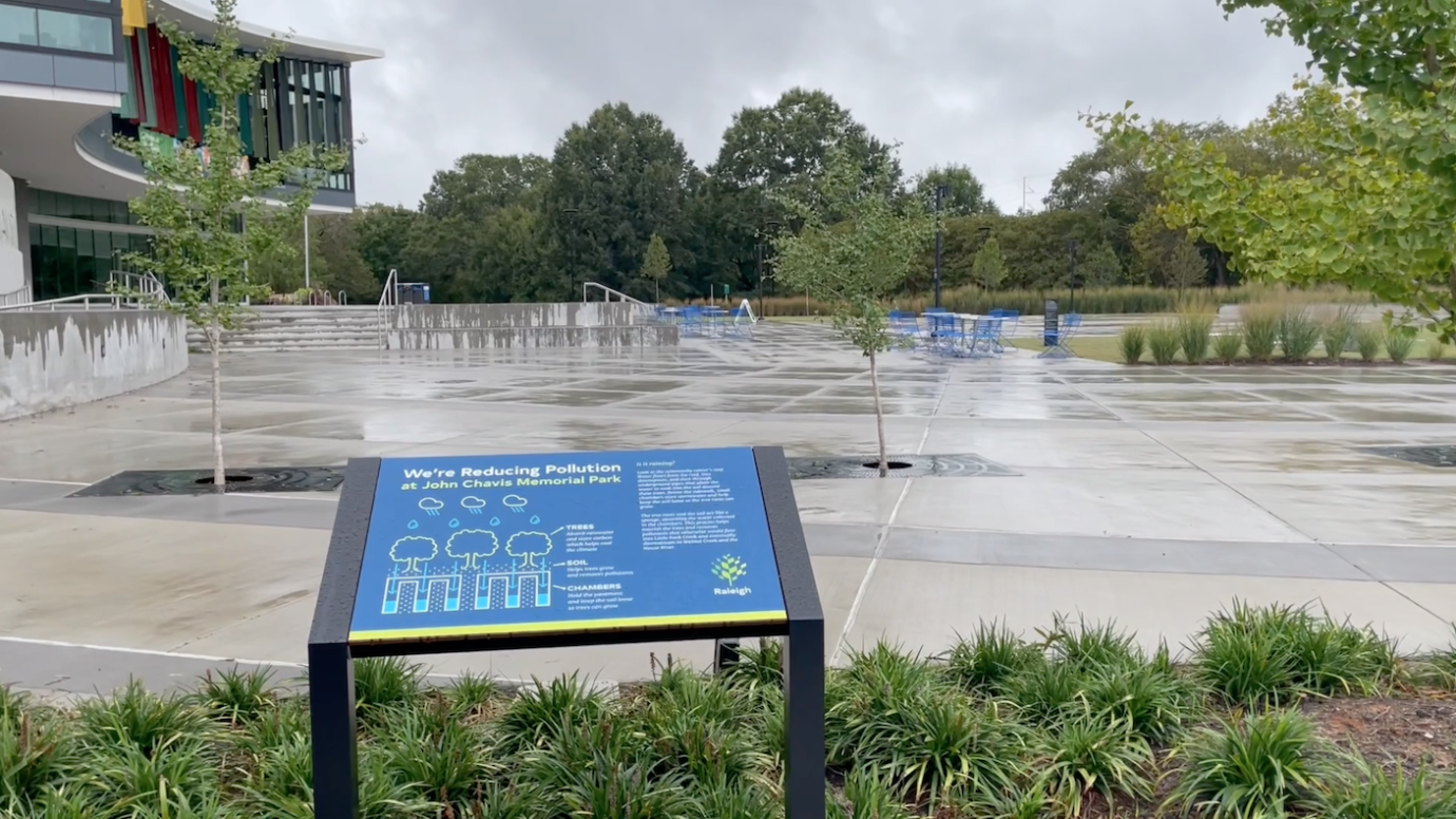 Chavis Park Suspended Pavement System